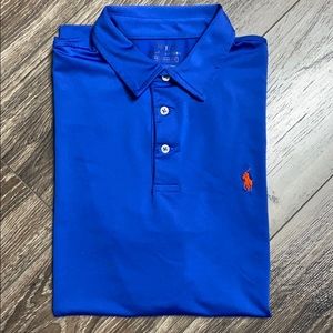 Blue Polo Ralph Lauren Performance shirt